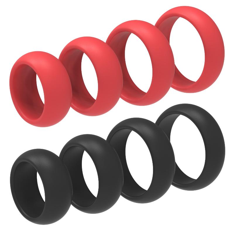 Couple Ring Set - Juego de 4 Anillos de Silicona