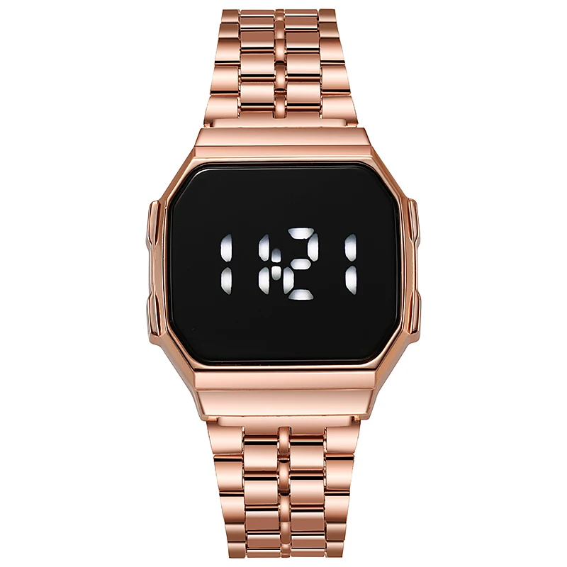 Jewelry Watches Silver - Nuevo Reloj Digital LED Táctil Electrónico