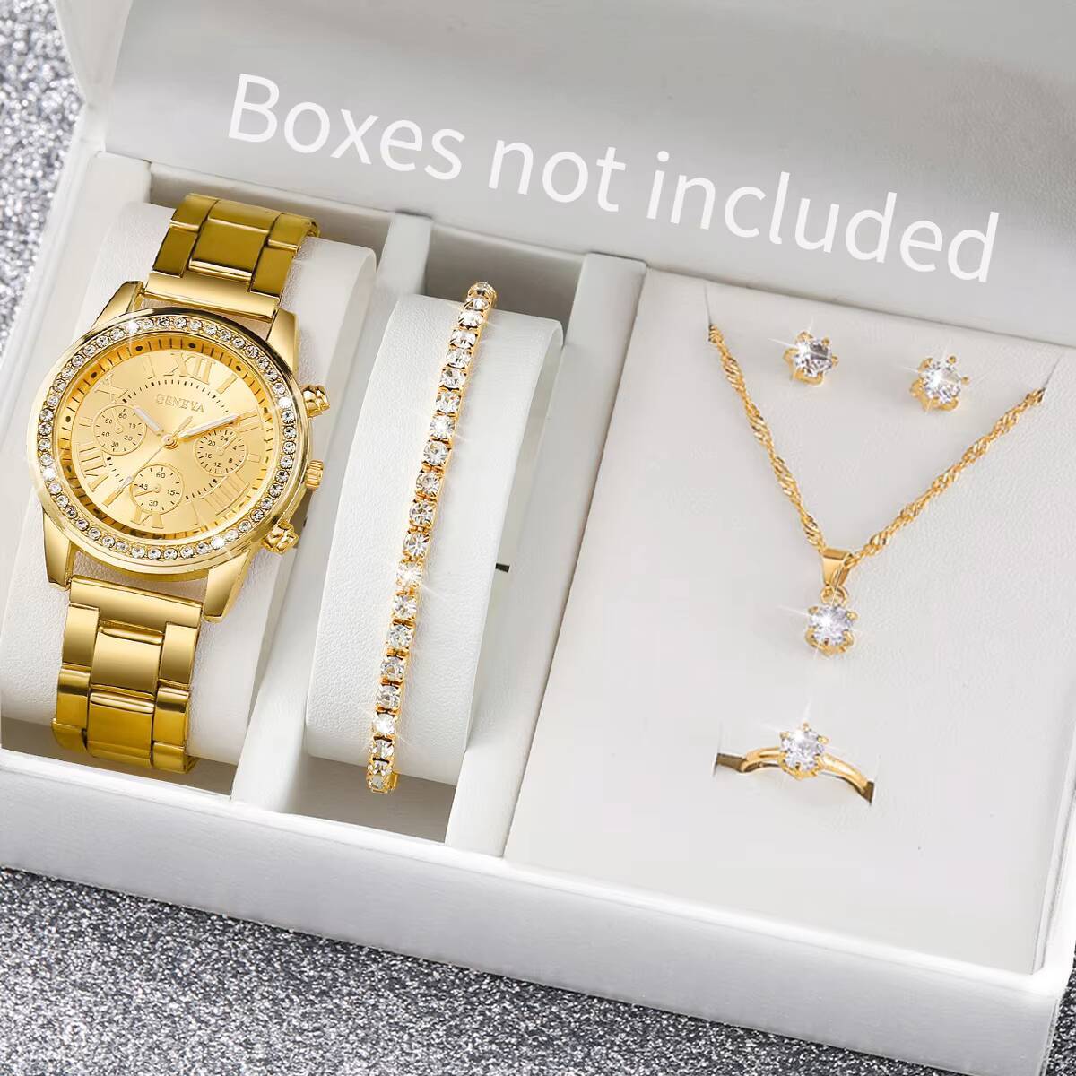 Mystery Jewelry Jar Watches - Juego de 6 relojes de pulsera