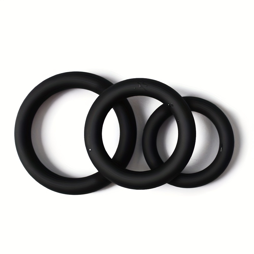 Couple Ring Set - Juego de 3 anillos de silicona