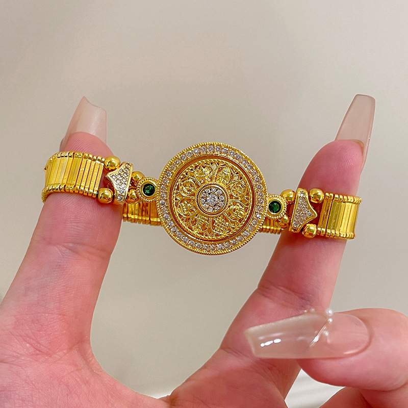 Fine Jewelry Watches Women - Pulseras circulares con incrustaciones de diamantes