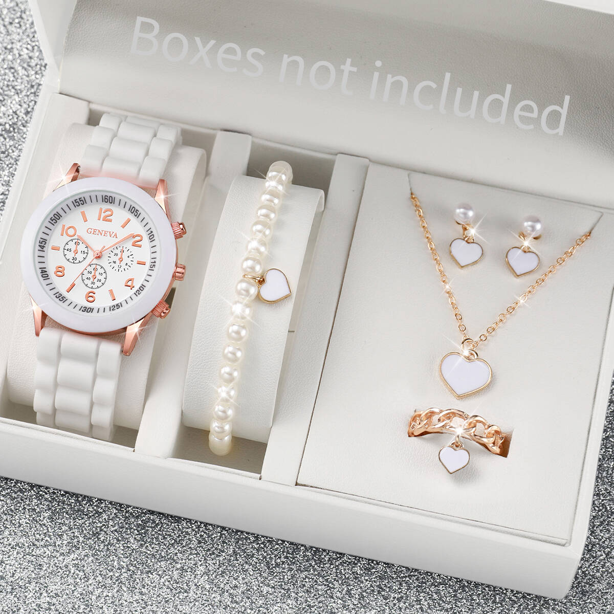 Mystery Jewelry Jar Watches - Juego de relojes de moda para