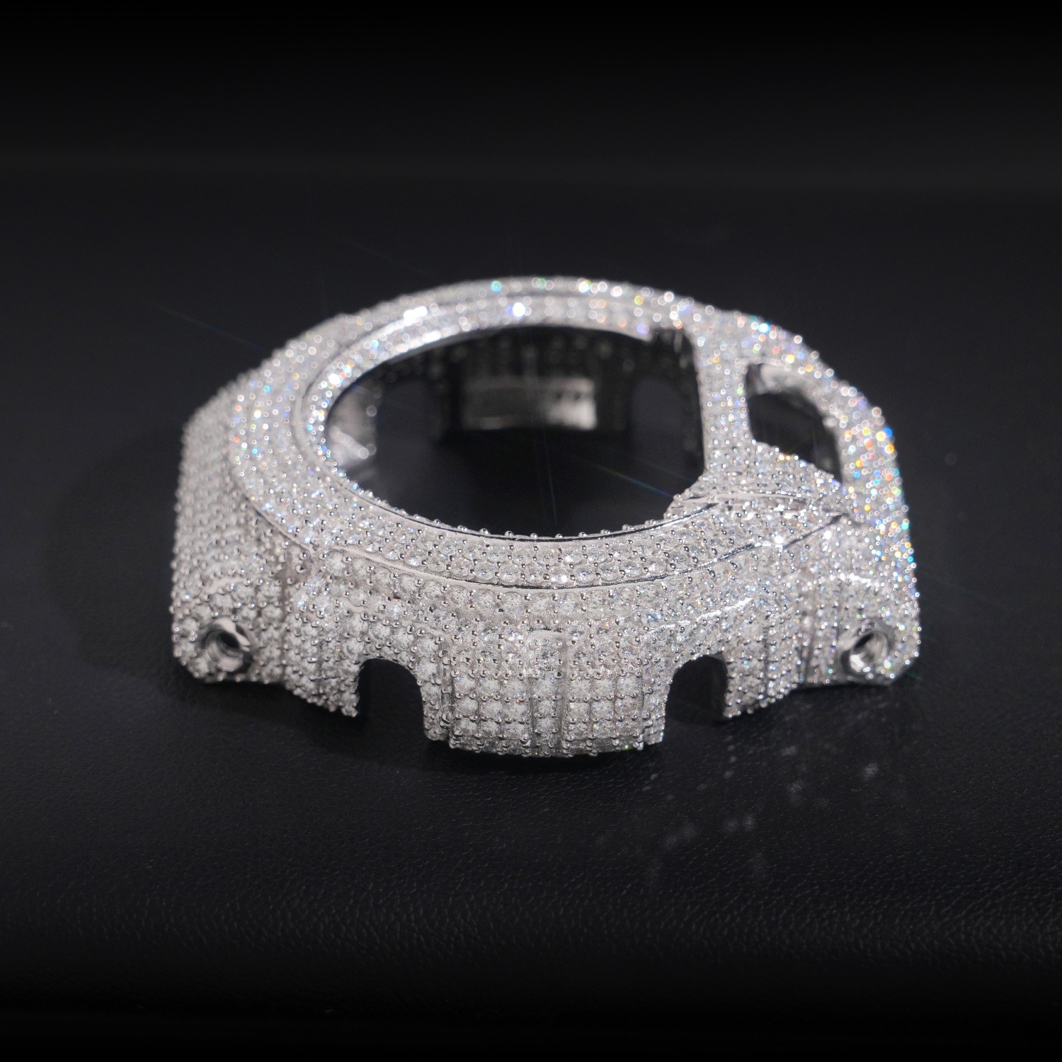 Jewelry Watches Silver - Caja de Reloj Hip Hop con