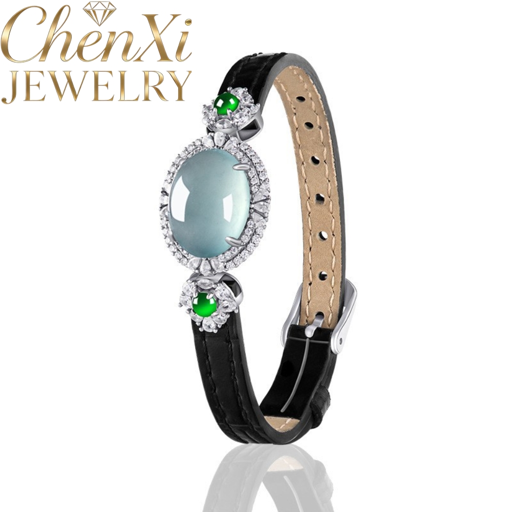 Pulsera de Jadeíta Azul Natura - Fine Jewelry Watches Women reseña y precio