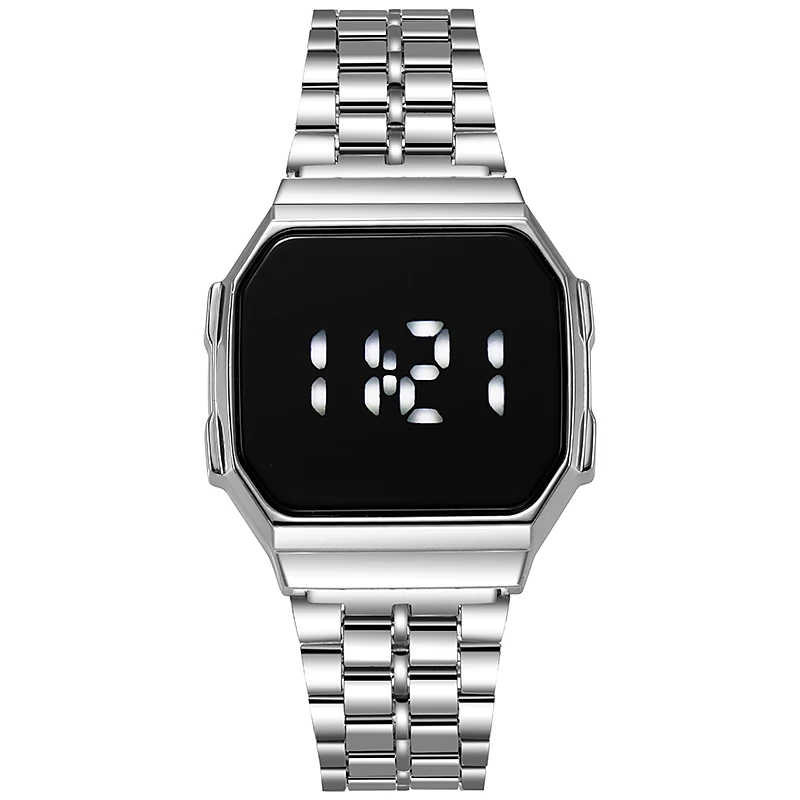 Nuevo Reloj Digital LED Táctil - Jewelry Watches Silver reseña y precio