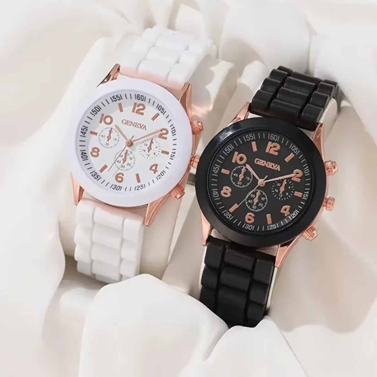 Juego de 2 Relojes de Lujo par - Jewelry Style Watches reseña y precio