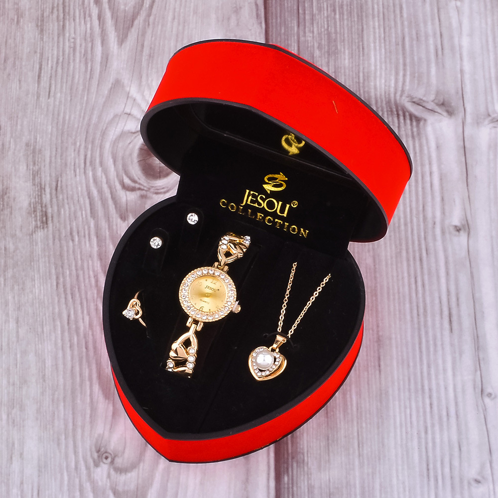 2025 nuevo conjunto de reloj d - Mystery Jewelry Jar Watches reseña y precio