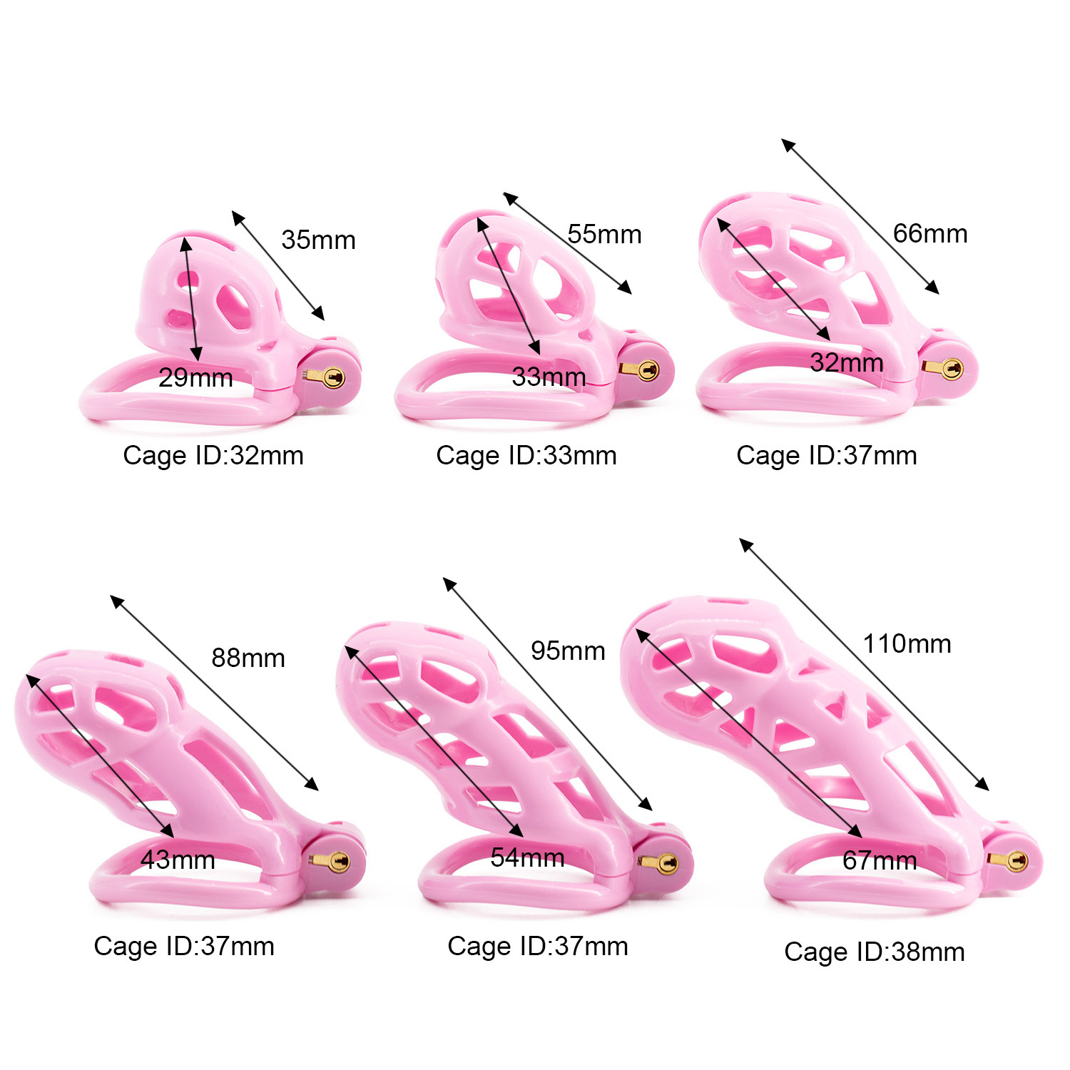 Jaula de castidad de nailon CB - Couple Ring Set reseña y precio