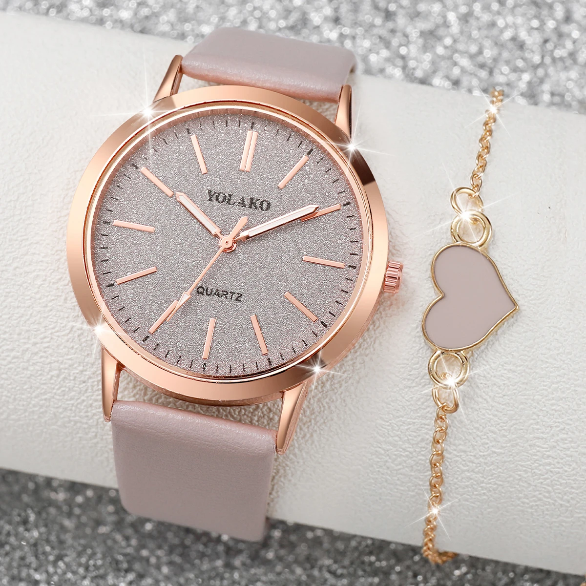 Juego de 2 relojes de moda par - Jewelry Watches For Women reseña y precio