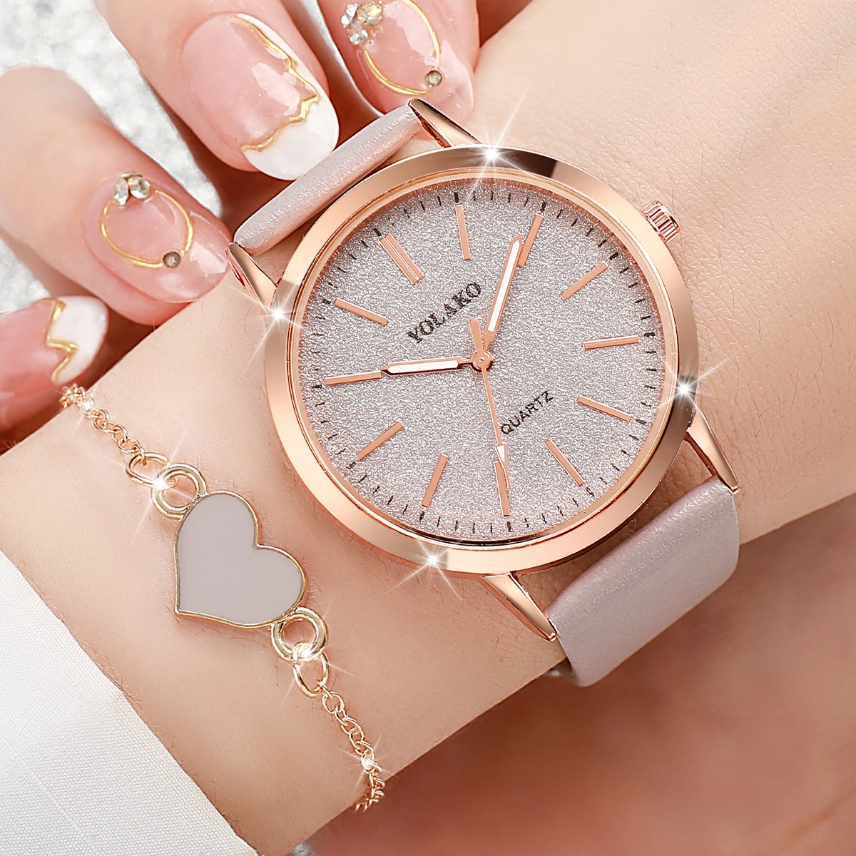 Juego de 2 relojes de moda par - Jewelry Watches For Women reseña y precio