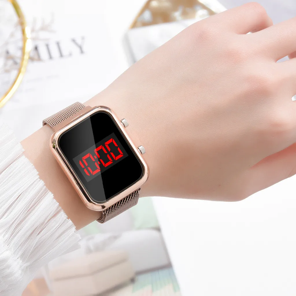Relojes digitales LED rectangu - Jewelry Style Watches reseña y precio