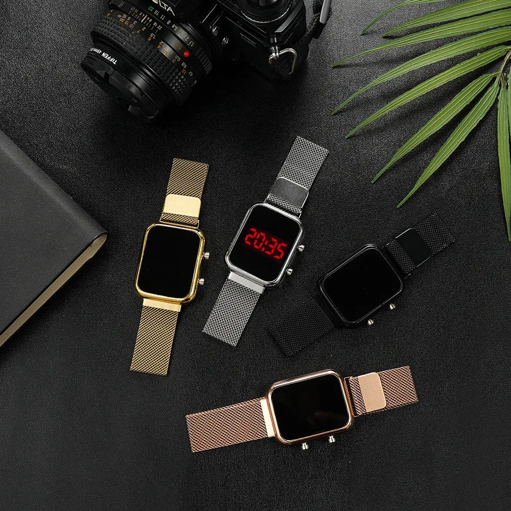 Relojes digitales LED rectangu - Jewelry Style Watches reseña y precio