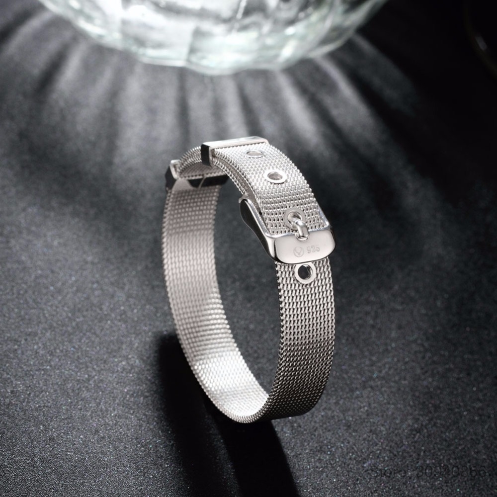 Pulsera de plata de ley 925 pu - Fine Jewelry Watches Women reseña y precio