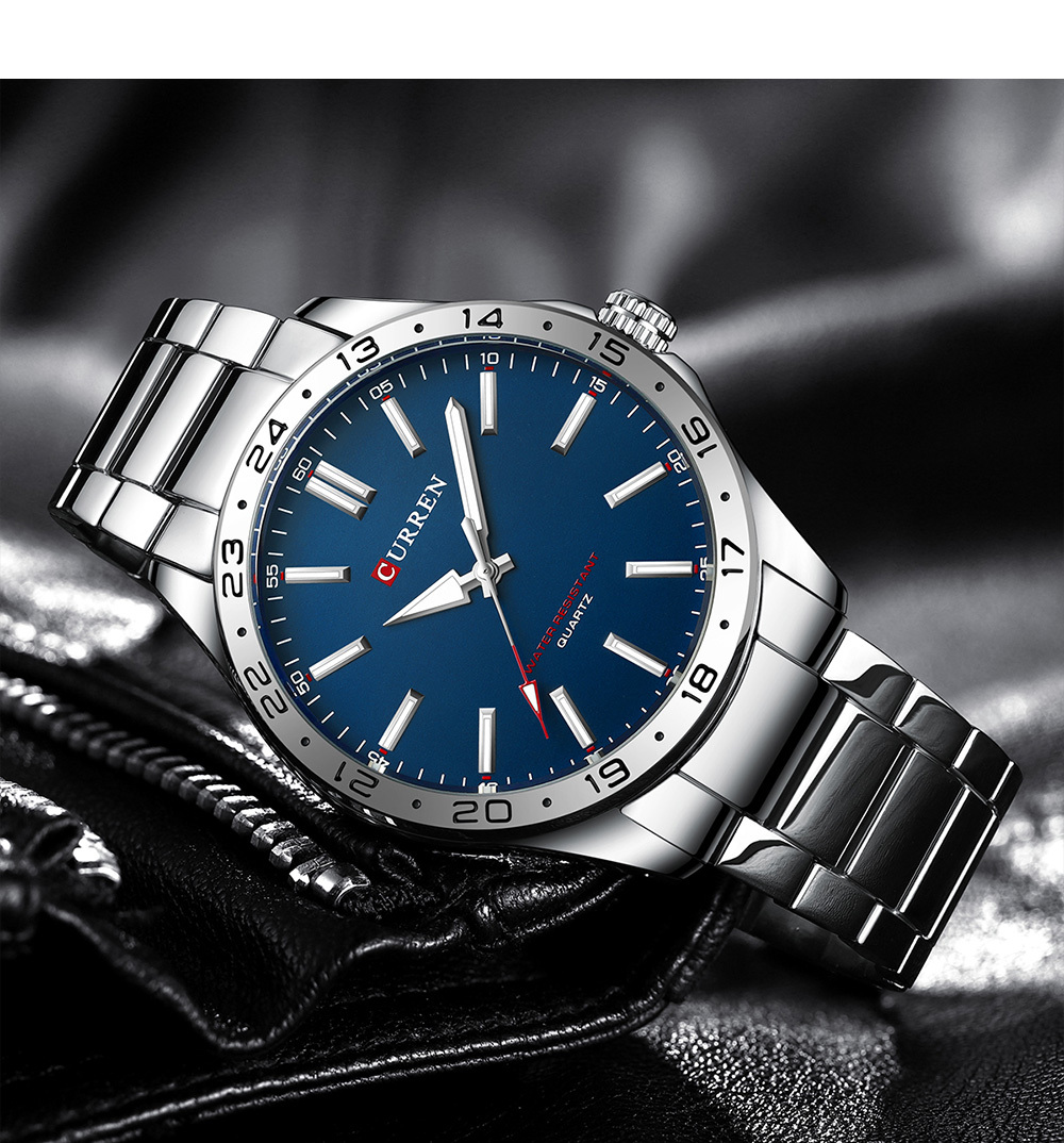 Reloj de Pulsera CURREN 8452 P - Jewelry Watches Silver reseña y precio