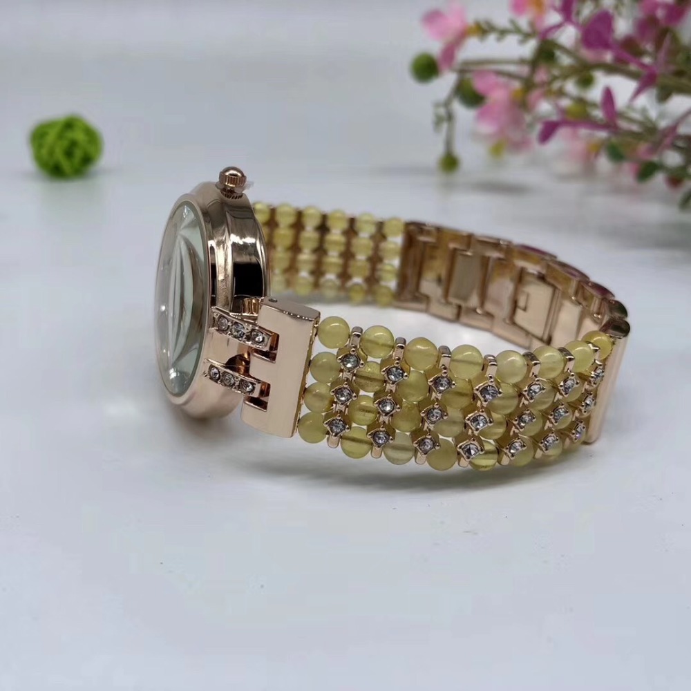 ¡Pulsera de cuentas de piedra  - Fine Jewelry Watches Women reseña y precio