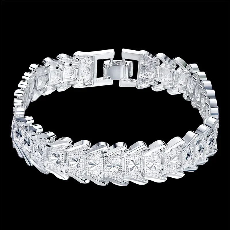 Pulsera de eslabones tallados  - Fine Jewelry Watches Women reseña y precio