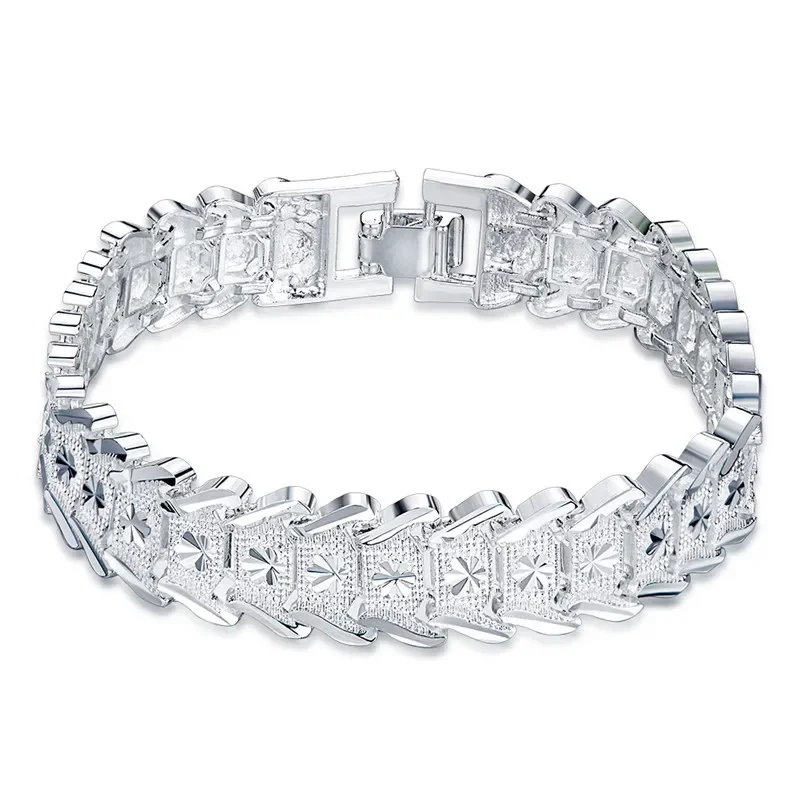 Pulsera de eslabones tallados  - Fine Jewelry Watches Women reseña y precio