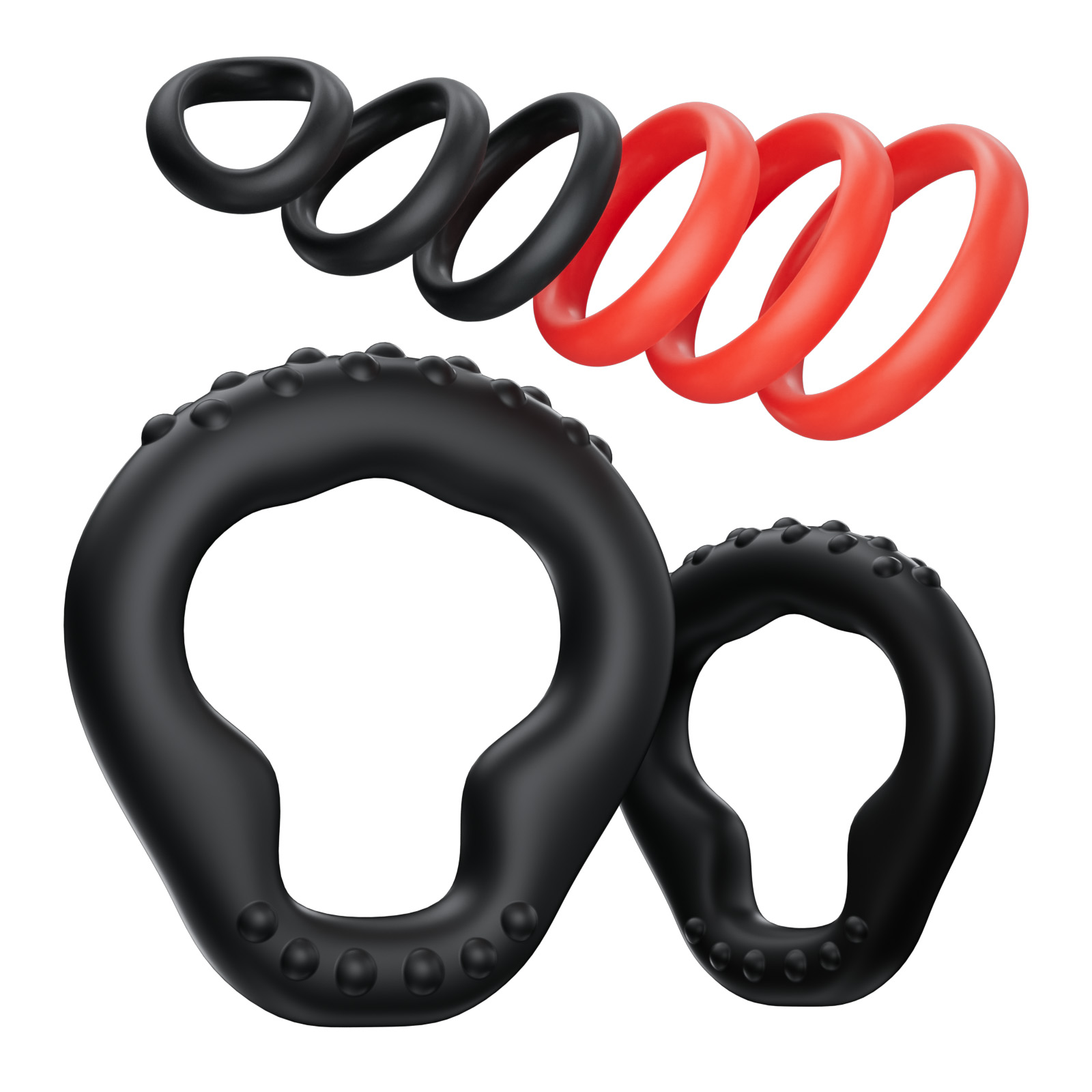 KUSHOR - Juego de 8 Anillos de - Couple Ring Set reseña y precio