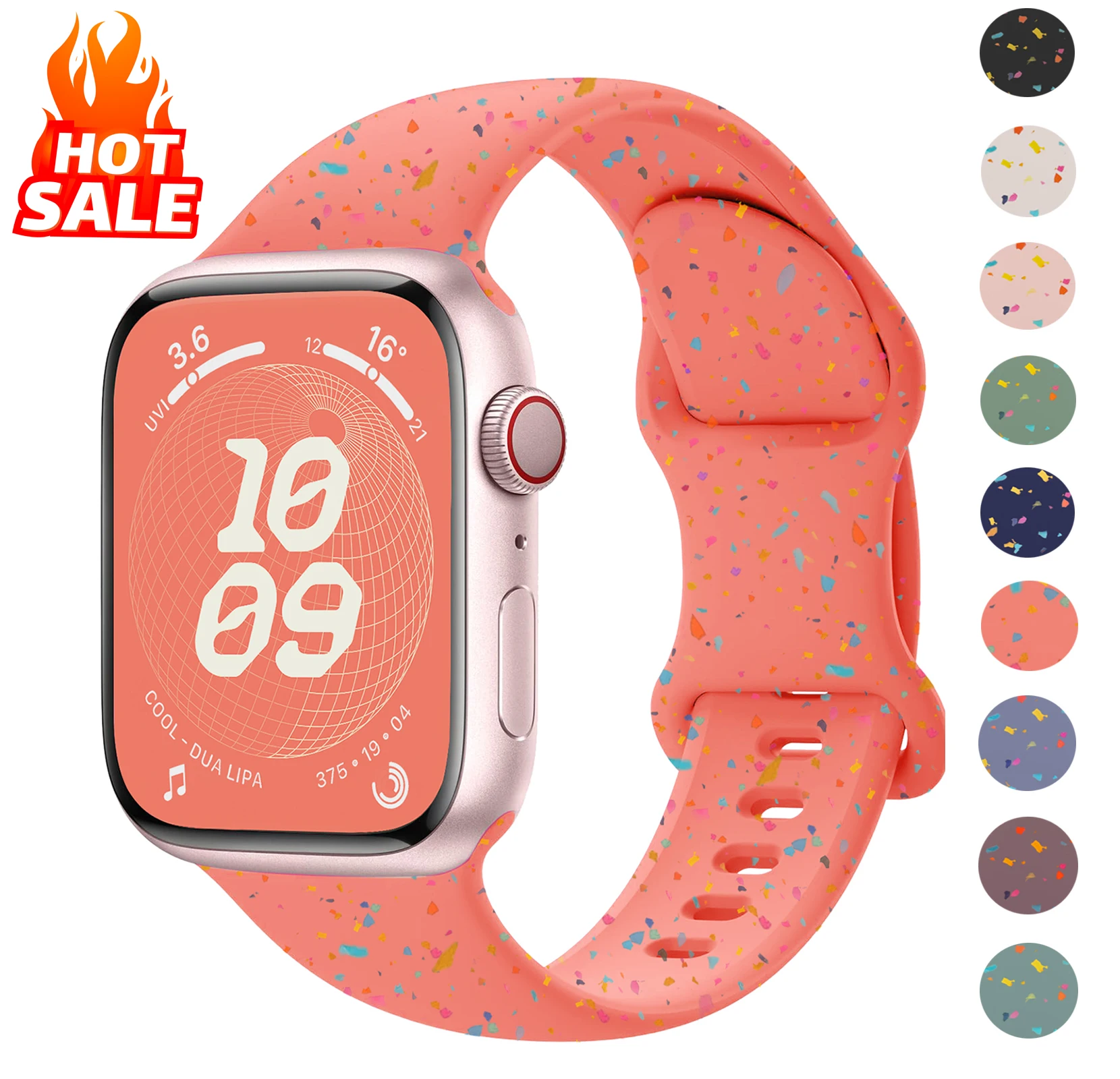 Correa deportiva de silicona p - Jewelry Watches For Women reseña y precio