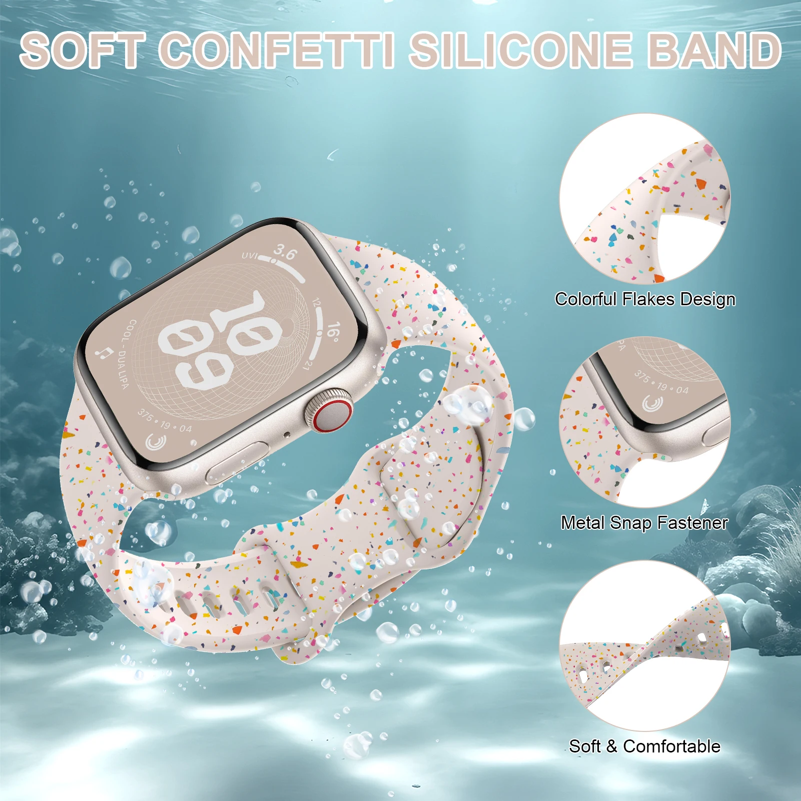 Correa deportiva de silicona p - Jewelry Watches For Women reseña y precio