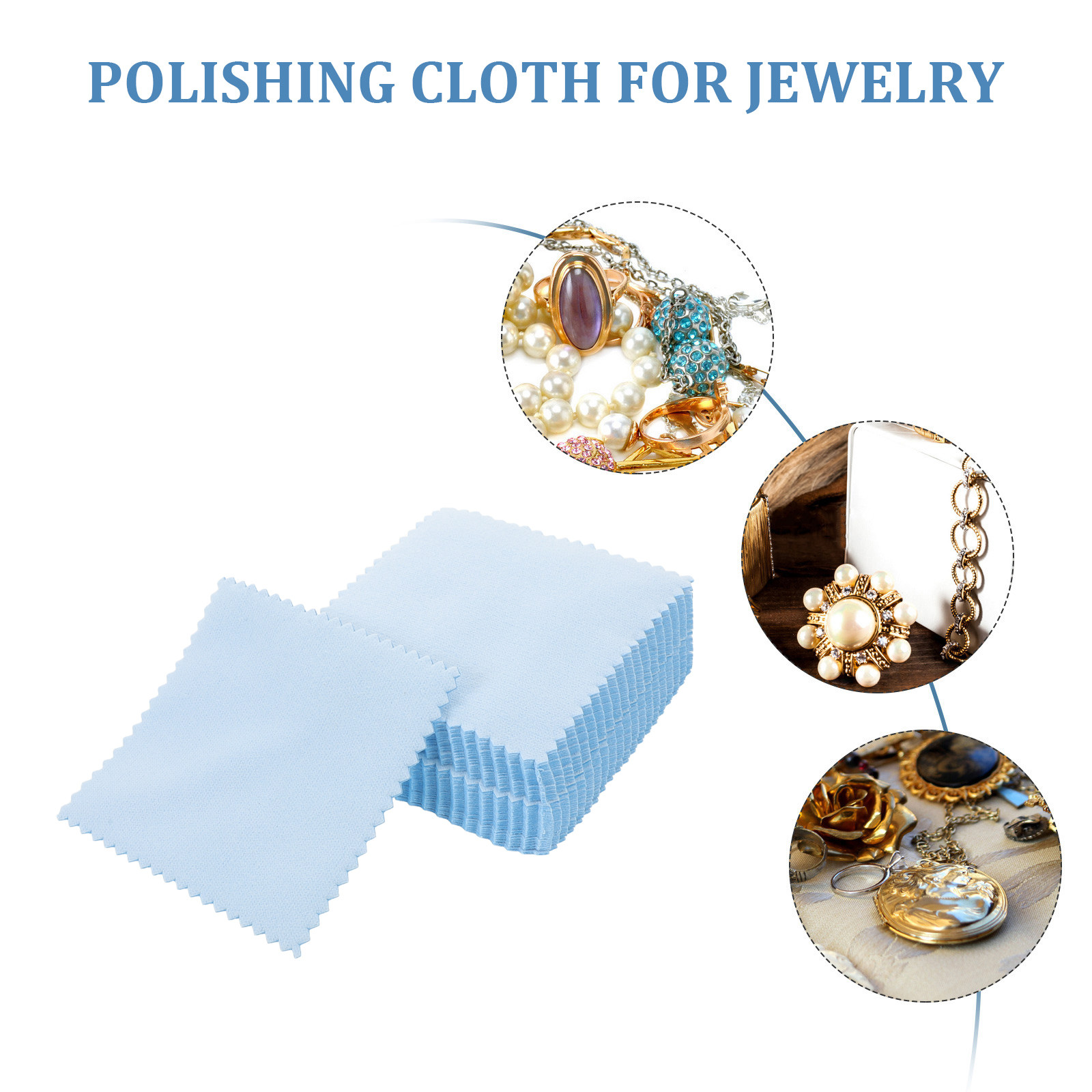 50 Paños de Limpieza para Joye - Jewelry Watches Silver reseña y precio