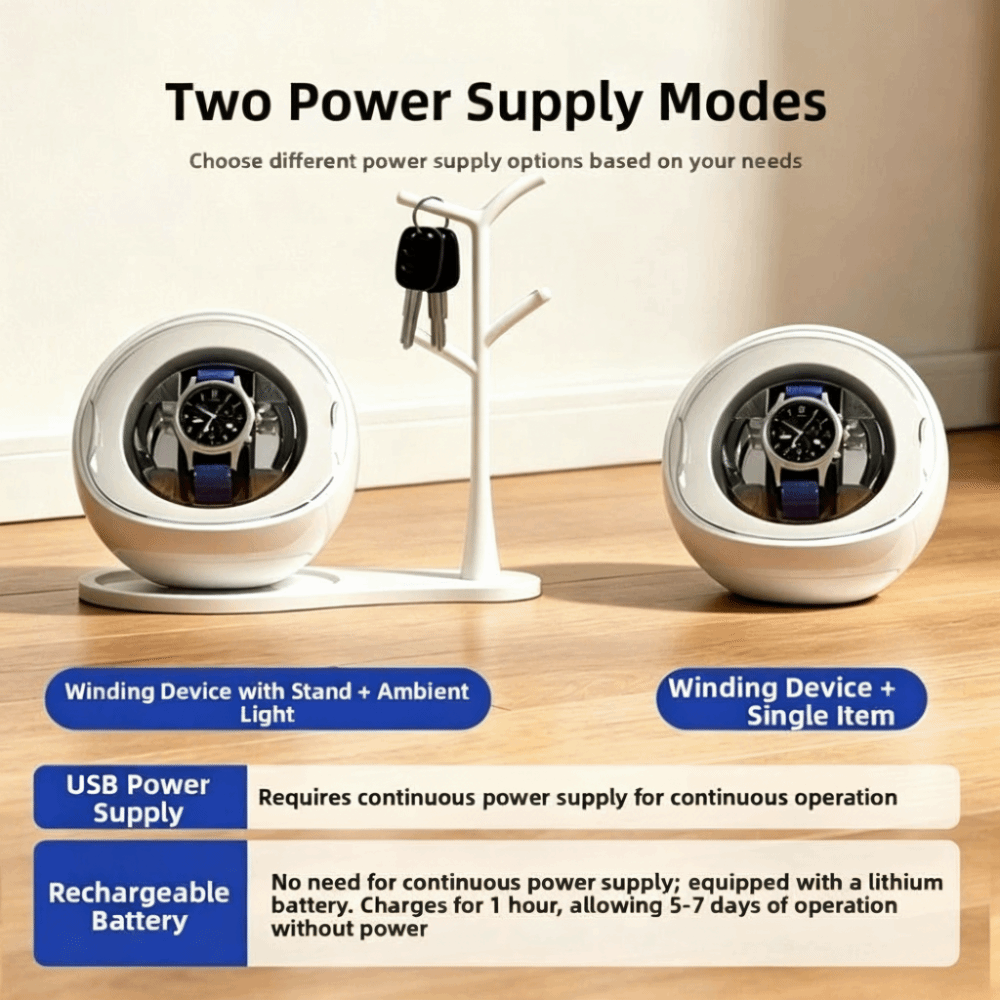 Cargador y Enrollador de Reloj - Automatic Watch Winder reseña y precio
