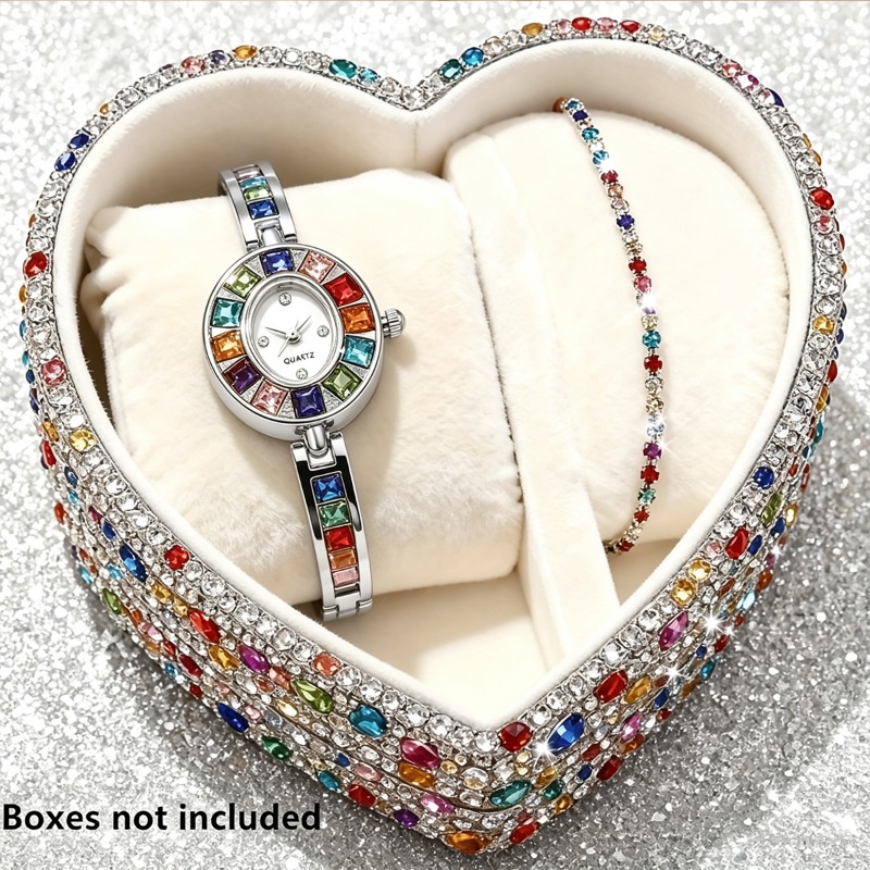 Conjunto de 2 uds de reloj de  - Mystery Jewelry Jar Watches reseña y precio