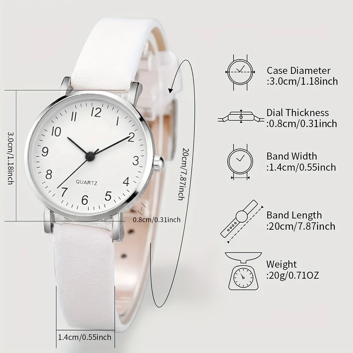 Reloj analógico de cuarzo para - Jewelry Watches For Women reseña y precio