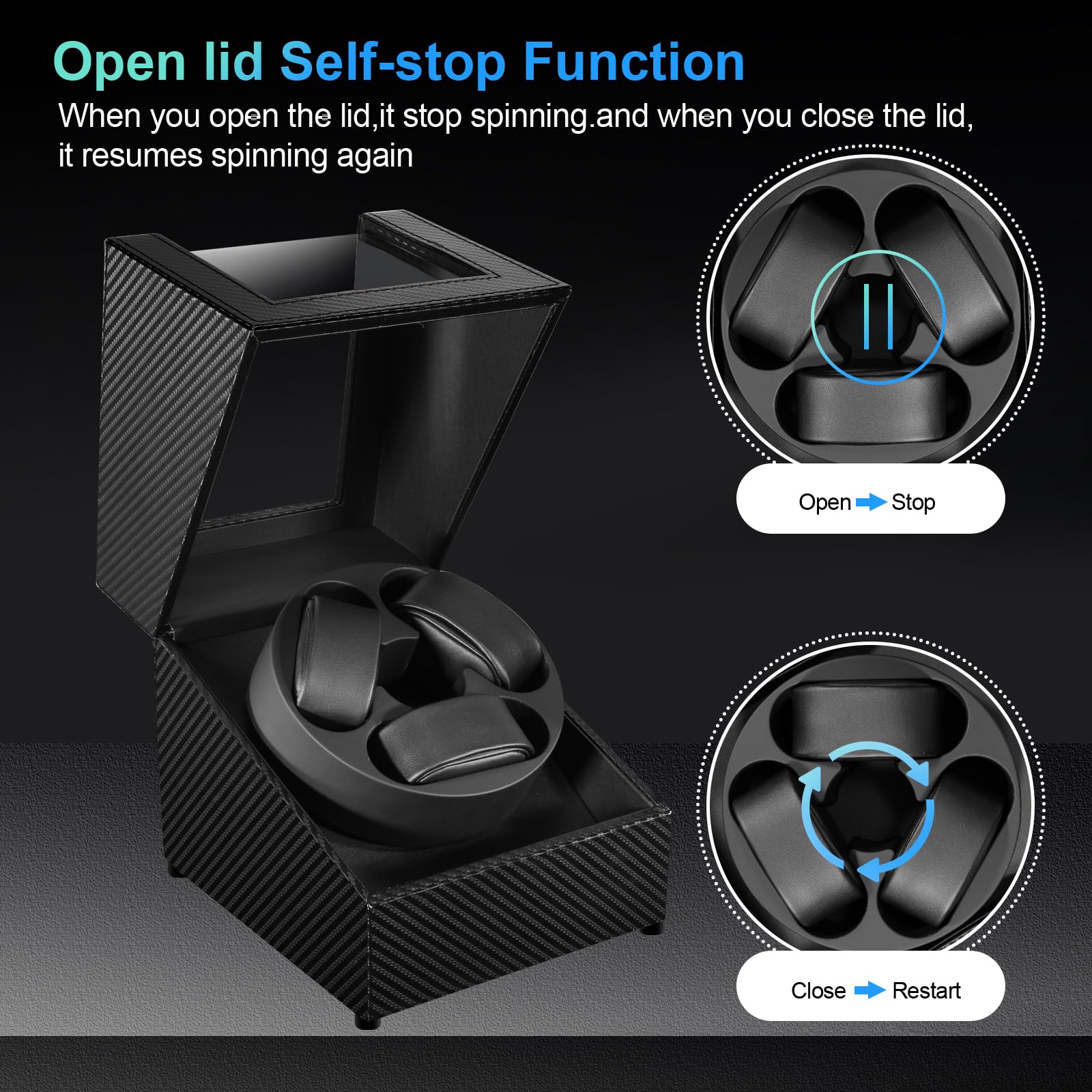 J&T Technology - Estuche Girat - Automatic Watch Winder reseña y precio