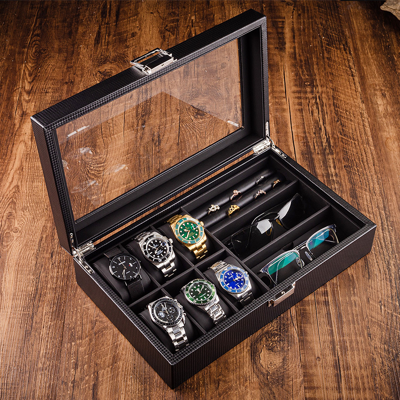 Caja para relojes, vitrina, bo - Best Jewelry Watches For Men reseña y precio