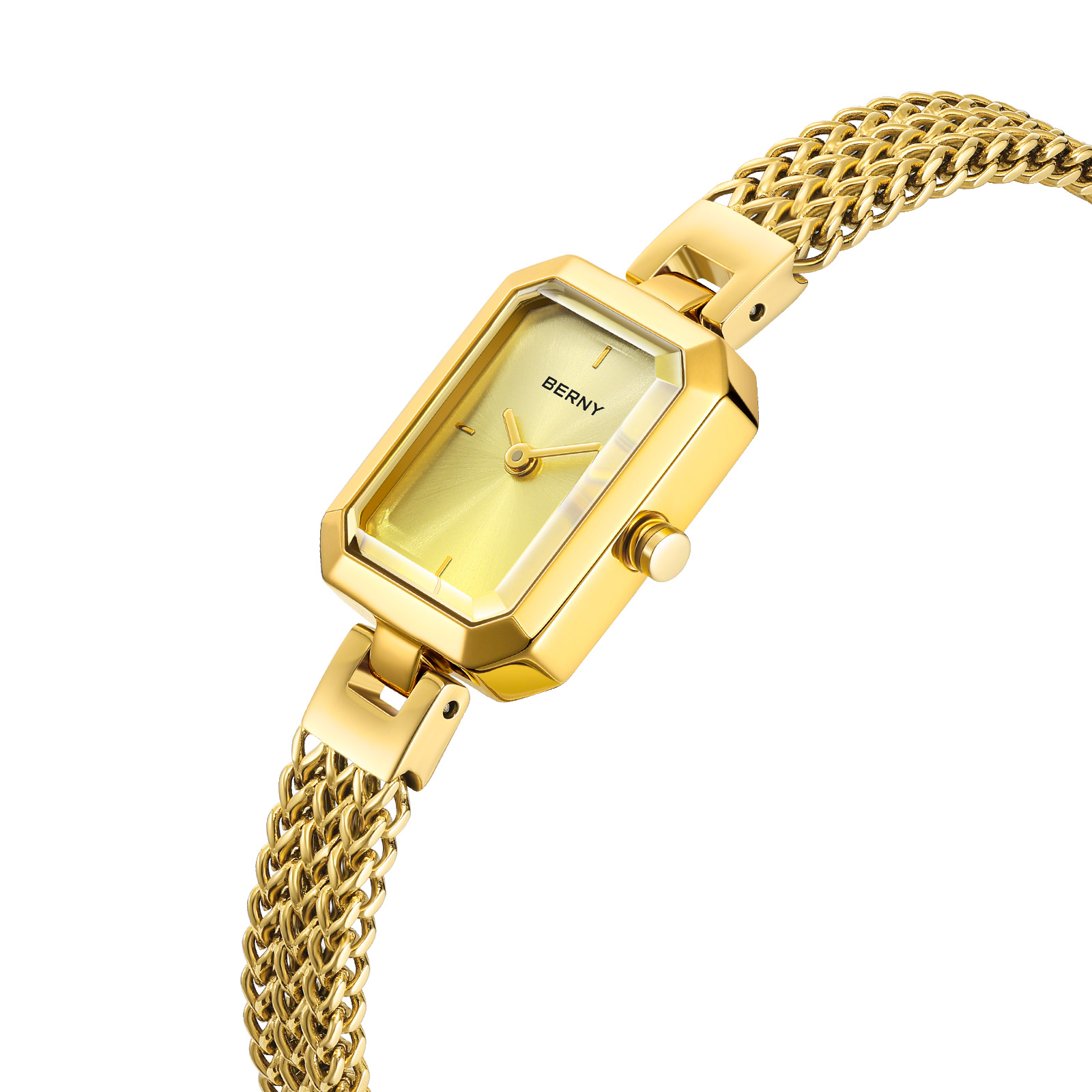 Reloj BERNY de oro para mujer, - Mystery Jewelry Jar Watches reseña y precio