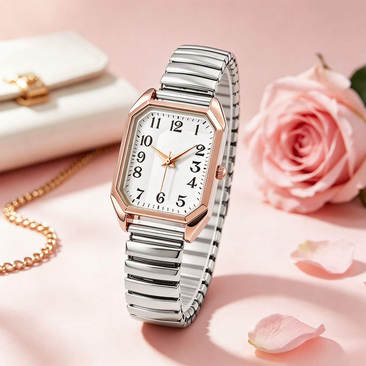 Reloj de Cuarzo Octagonal Rect - Jewelry Watches For Women reseña y precio