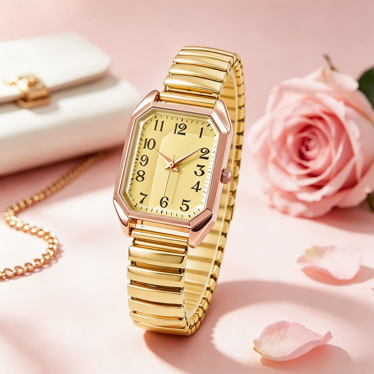 Reloj de Cuarzo Octagonal Rect - Jewelry Watches For Women reseña y precio