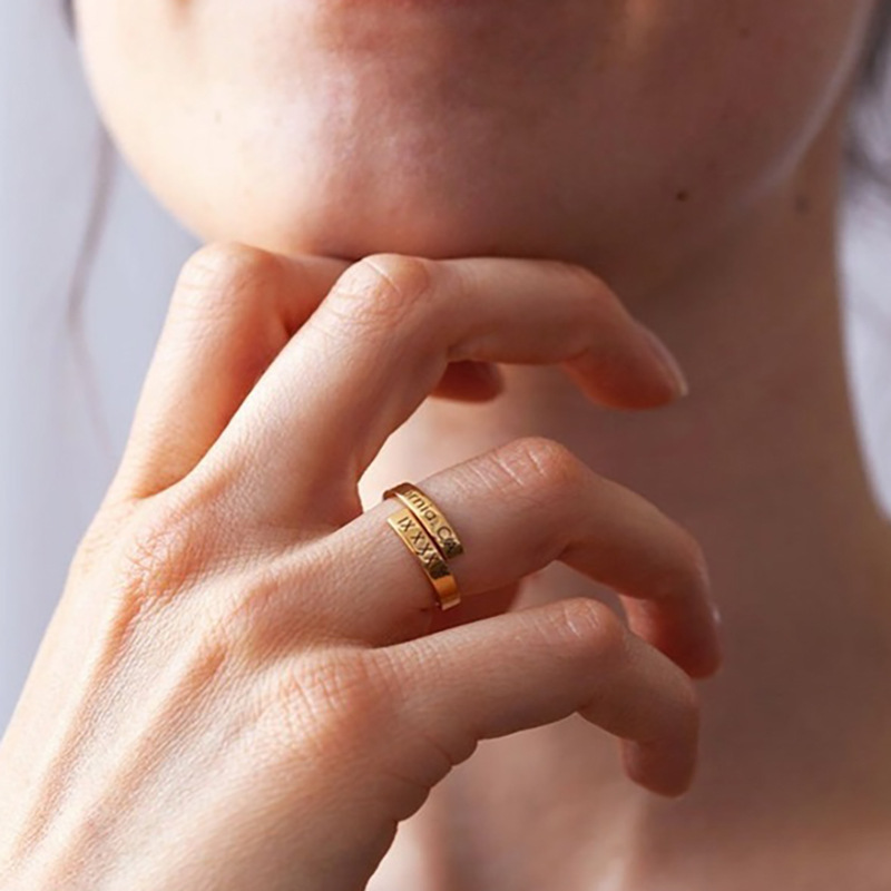 Anillo de citas de acero inoxi - Couple Ring Set reseña y precio