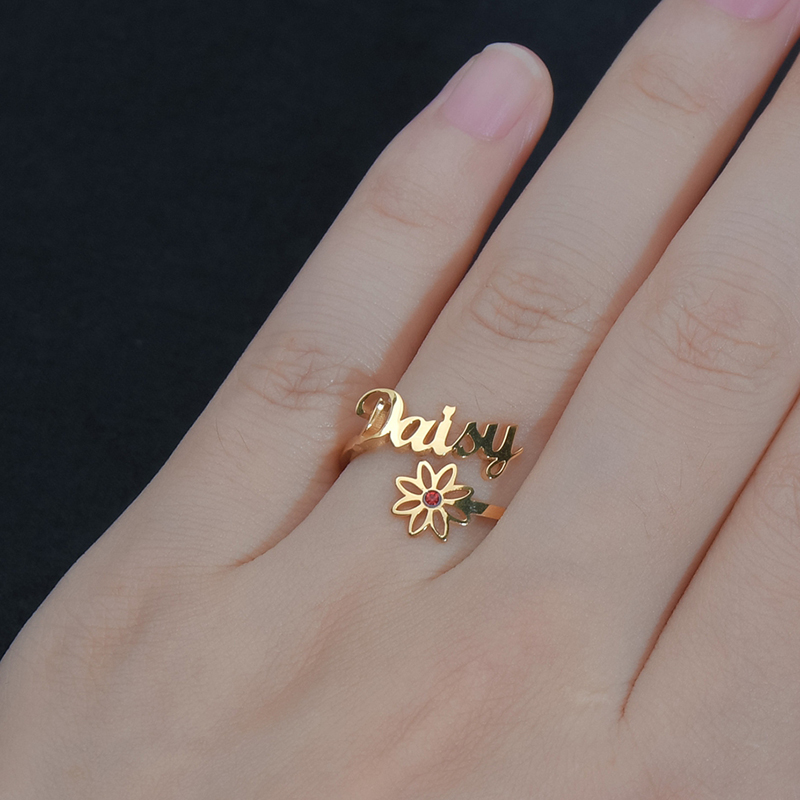 Anillo con nombre personalizad - Couple Ring Set reseña y precio