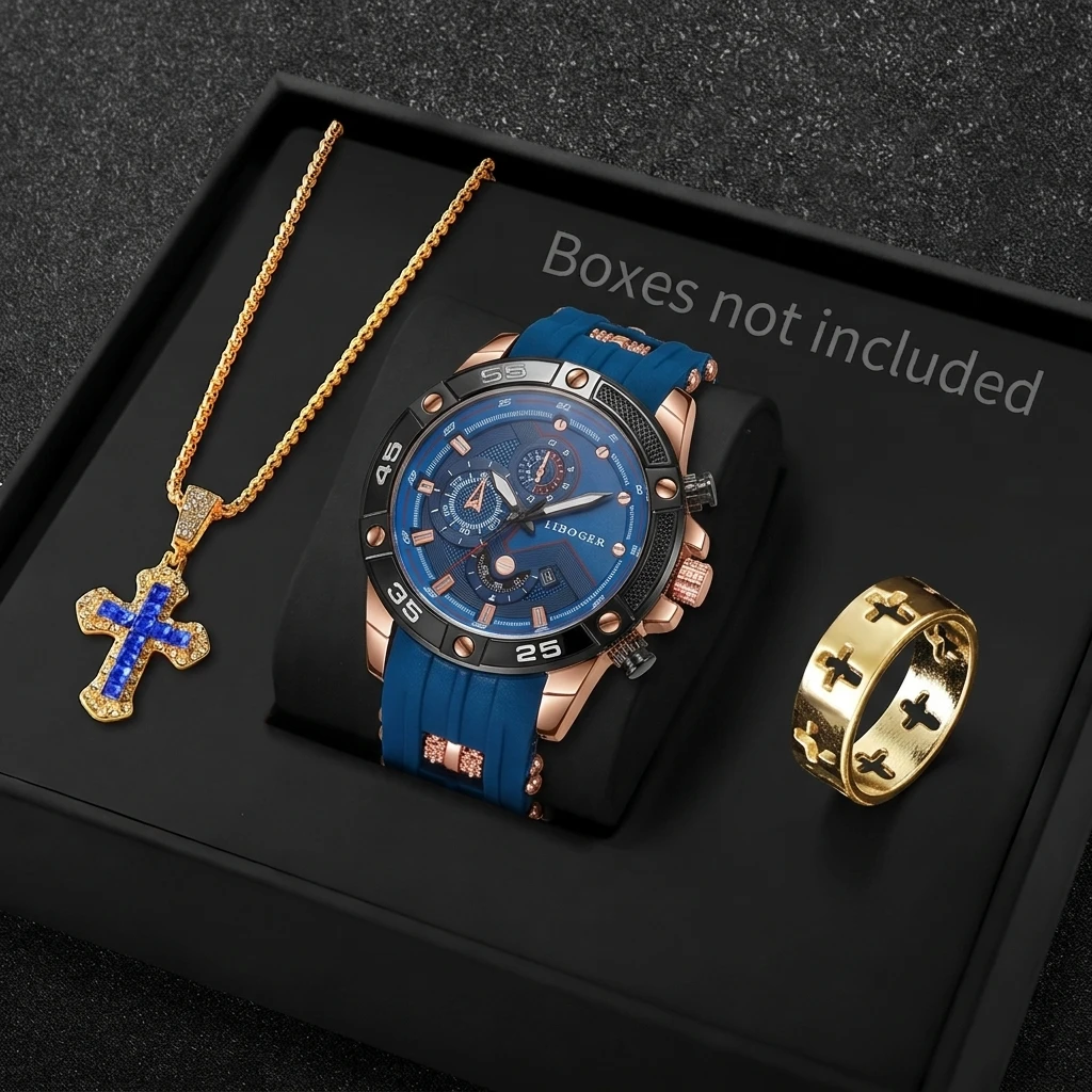 Juego de 3 Relojes Deportivos  - Mystery Jewelry Jar Watches reseña y precio