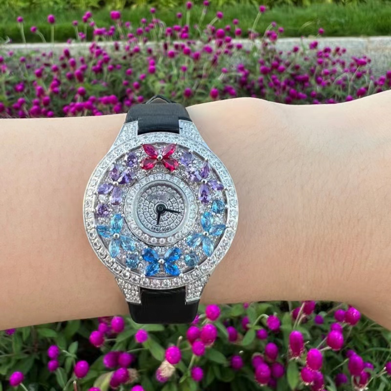 Reloj de Lujo Colorido para Mu - Jewels In Quartz Watches reseña y precio