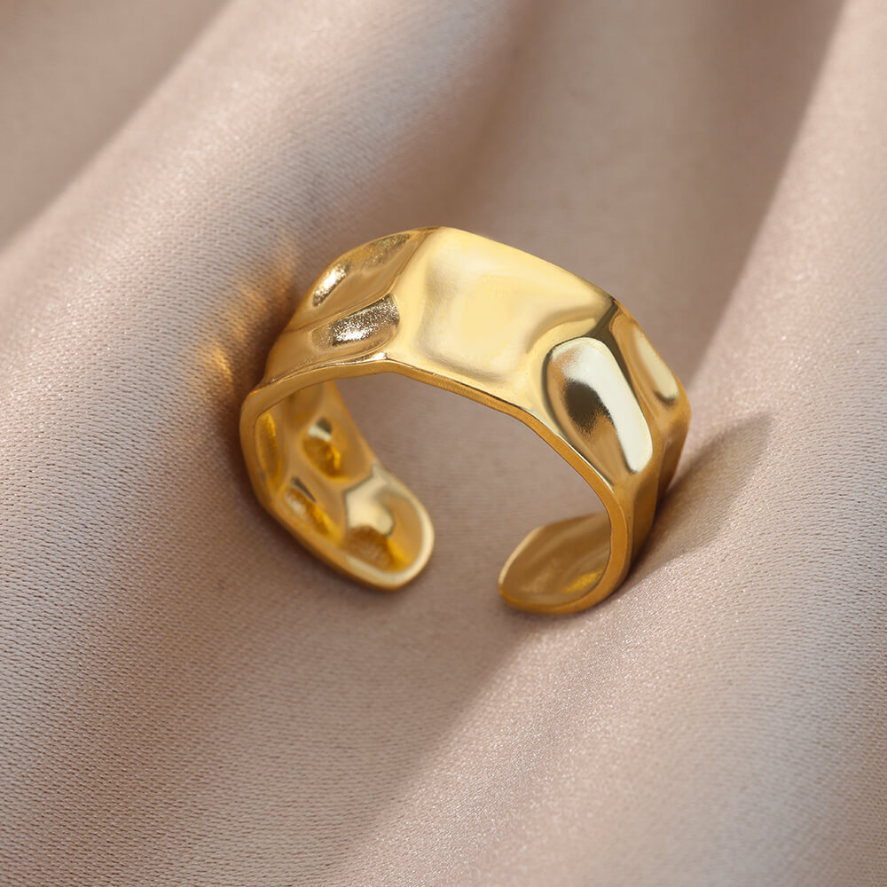 Anillos abiertos geométricos i - Couple Ring Set reseña y precio
