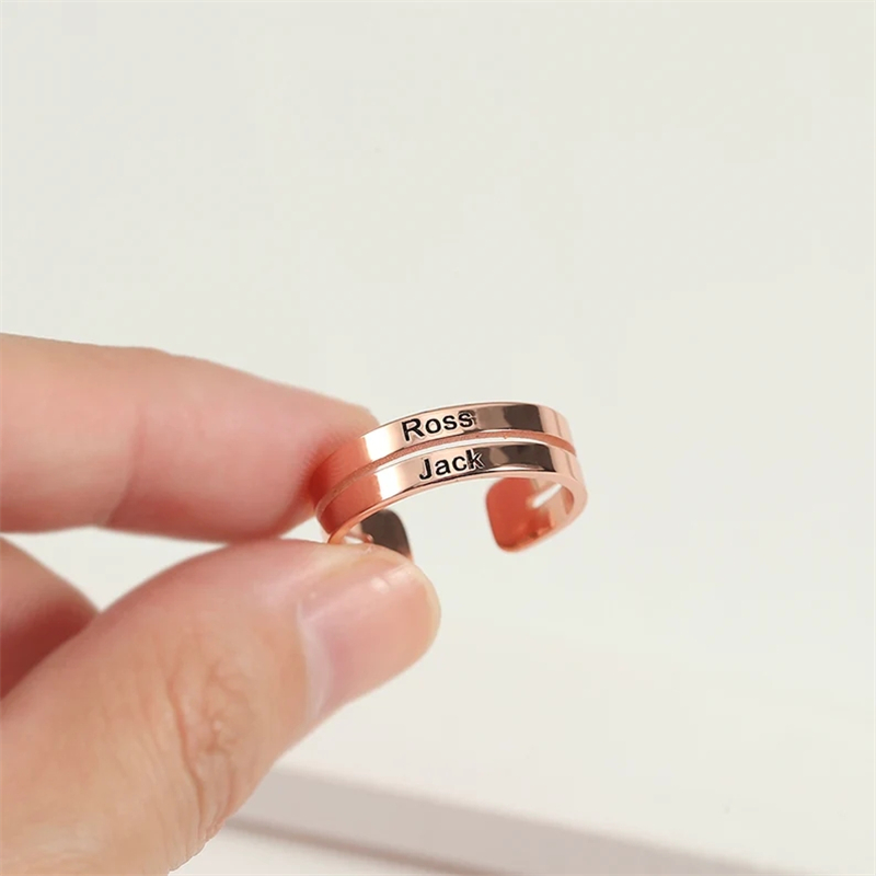 Anillo de acero inoxidable per - Couple Ring Set reseña y precio